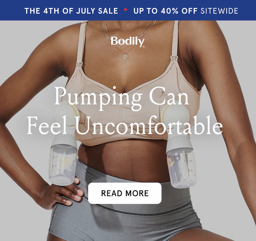Pumping Can Feel Uncomfortable