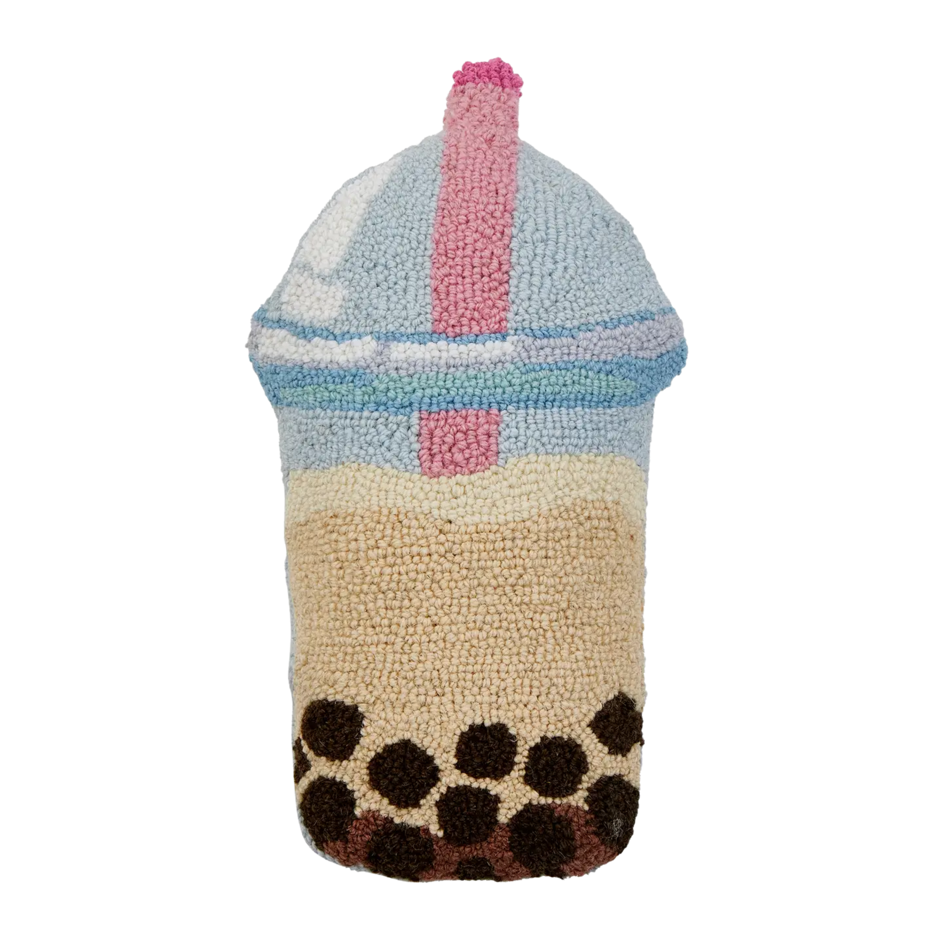 Image of Shaped Boba Drink Hook Pillow