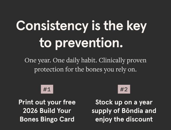 Consistency is the key to prevention.