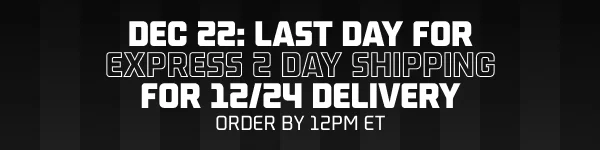 12/17 Last Day for Standard Shipping for 12/24 Delivery