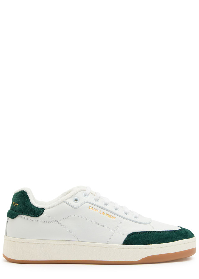 SAINT LAURENT SL/61 panelled leather sneakers