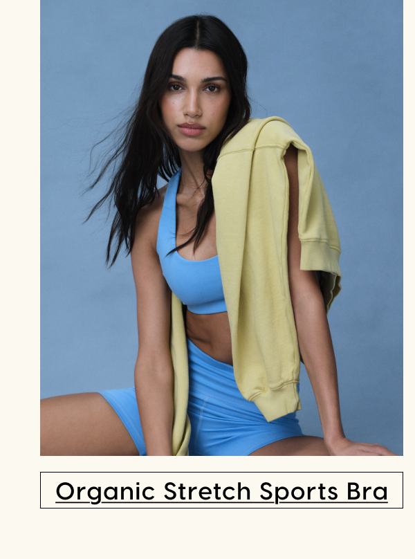 Organic Stretch Sports Bra