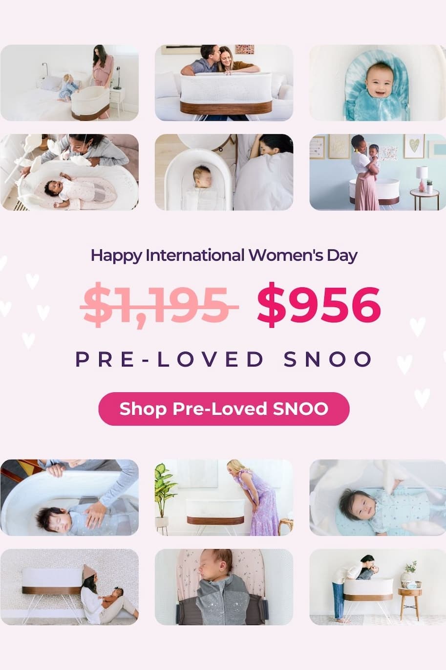 Happy International Women's Day. PRE-LOVED SNOO $956. SHOP PRE-LOVED SNOO