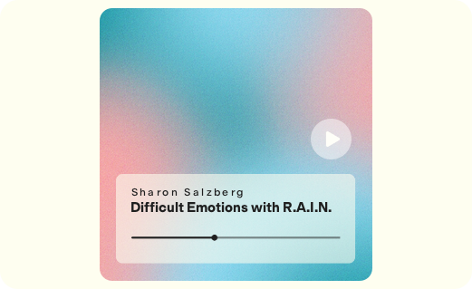 Difficult Emotions with R.A.I.N.