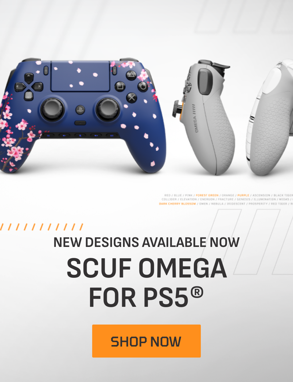 SCUF Omega New Designs Availble