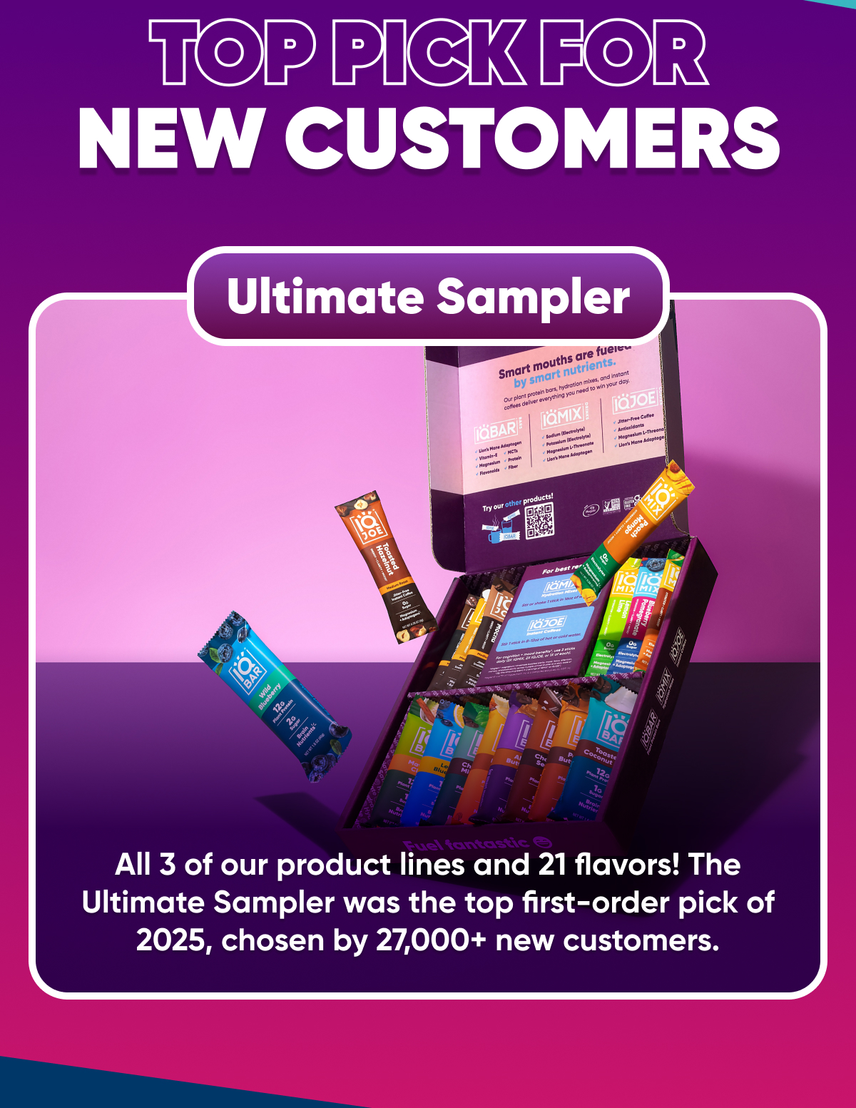Top Pick for New Customers - Ultimate Sampler