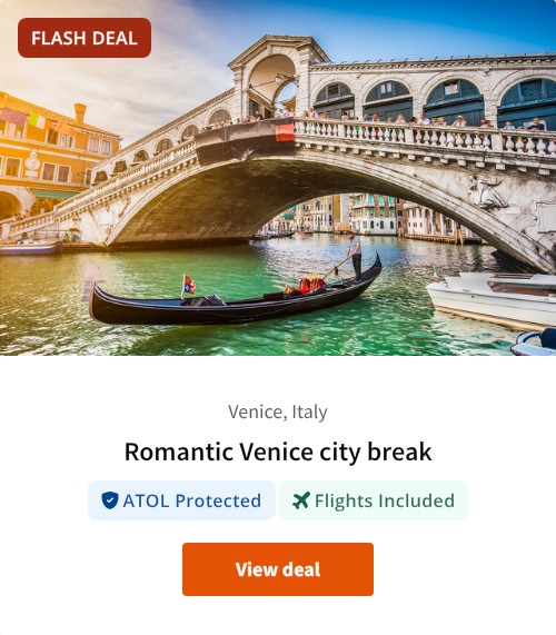 Romantic Venice city break