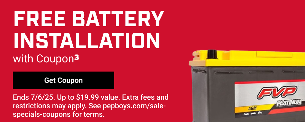 FREE BATTERY INSTALLATION(3)