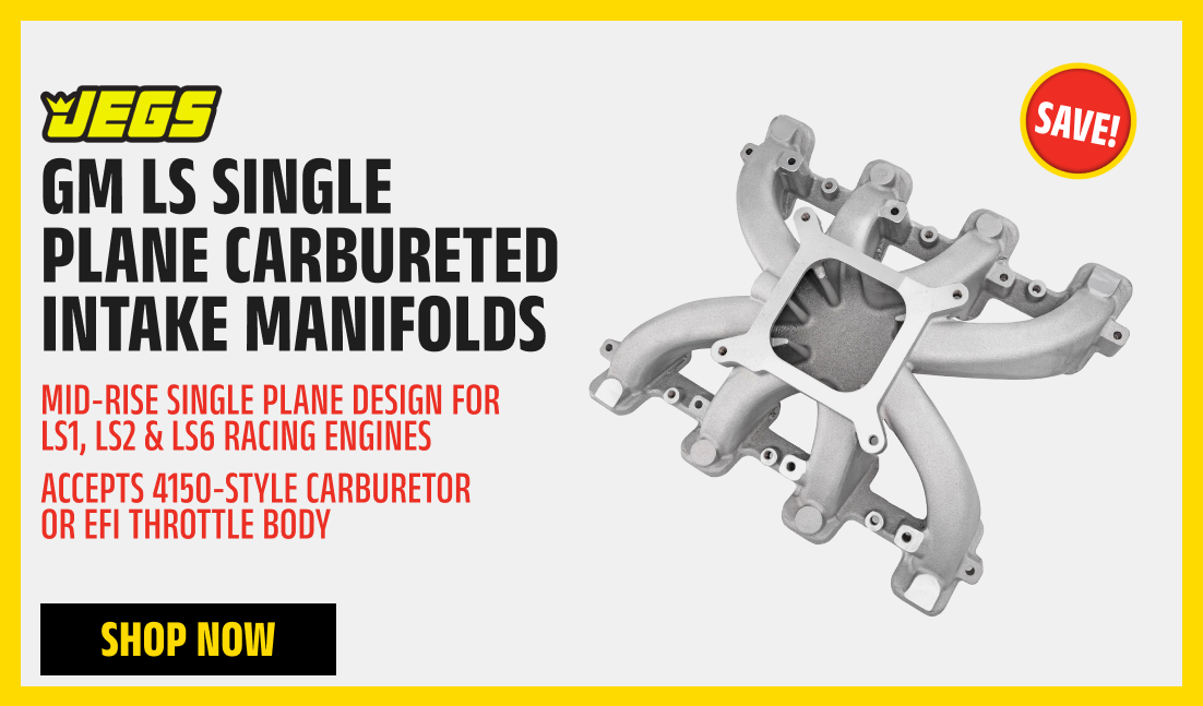 GM LS Single Plane Carbureted Intake Manifolds