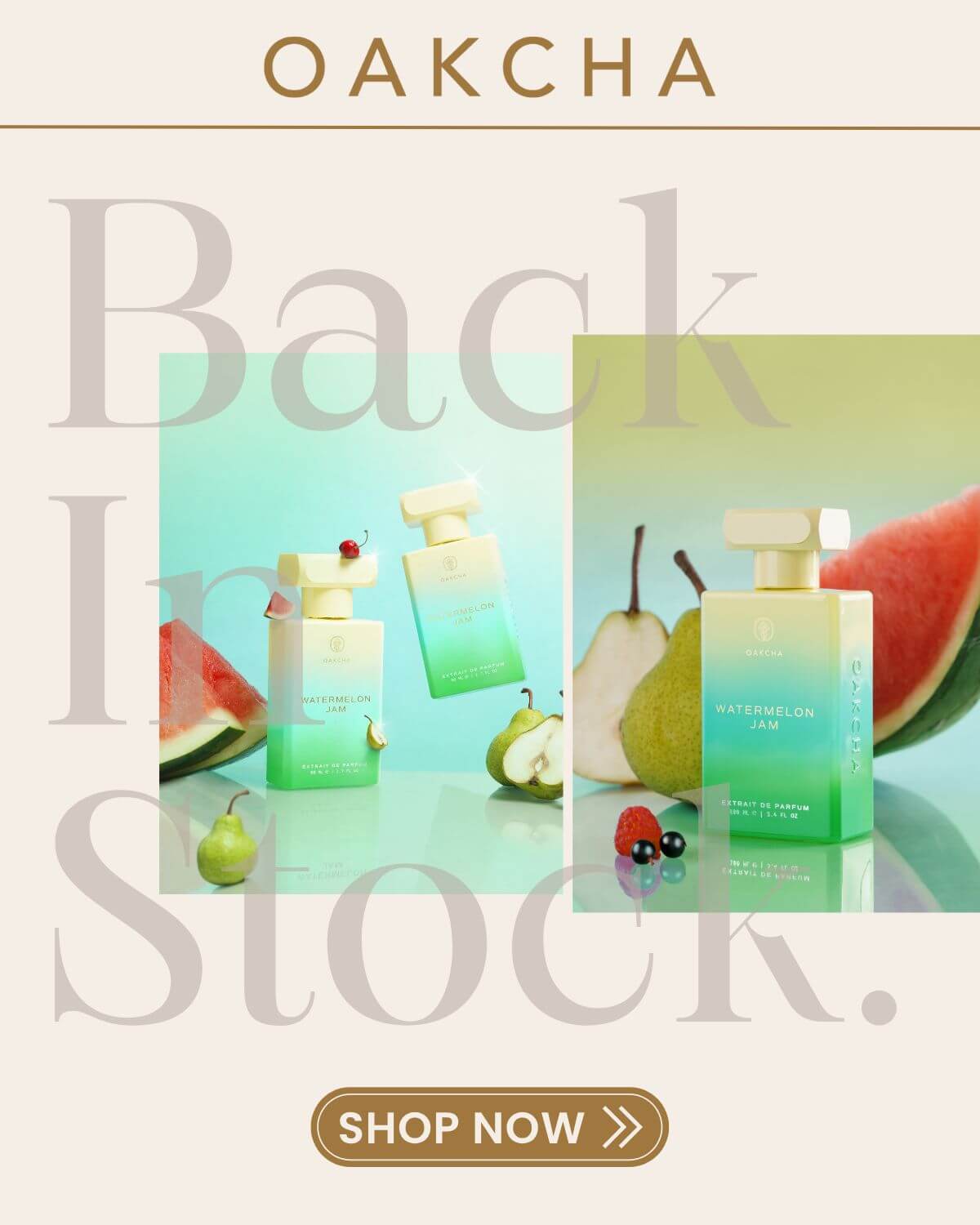 Oakcha. Watermelon Jam 50ml and 100ml are now Back in Stock. Shop Now