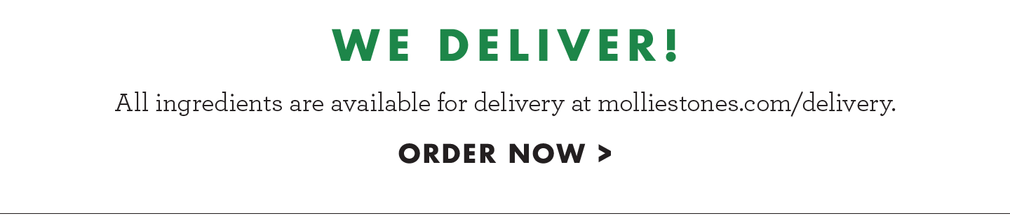 We deliver! order now!