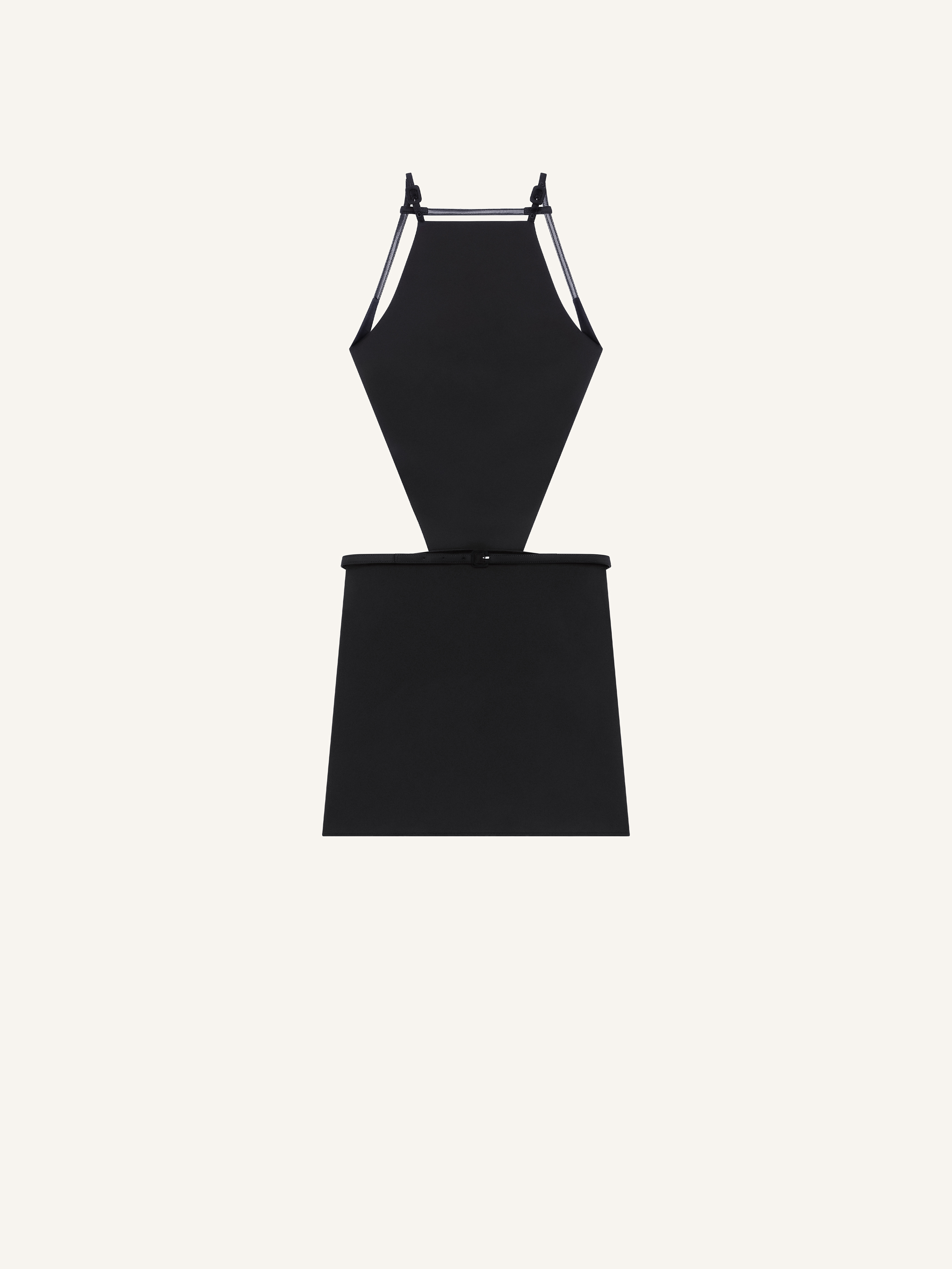 V-LINE CUT OUT DRESS