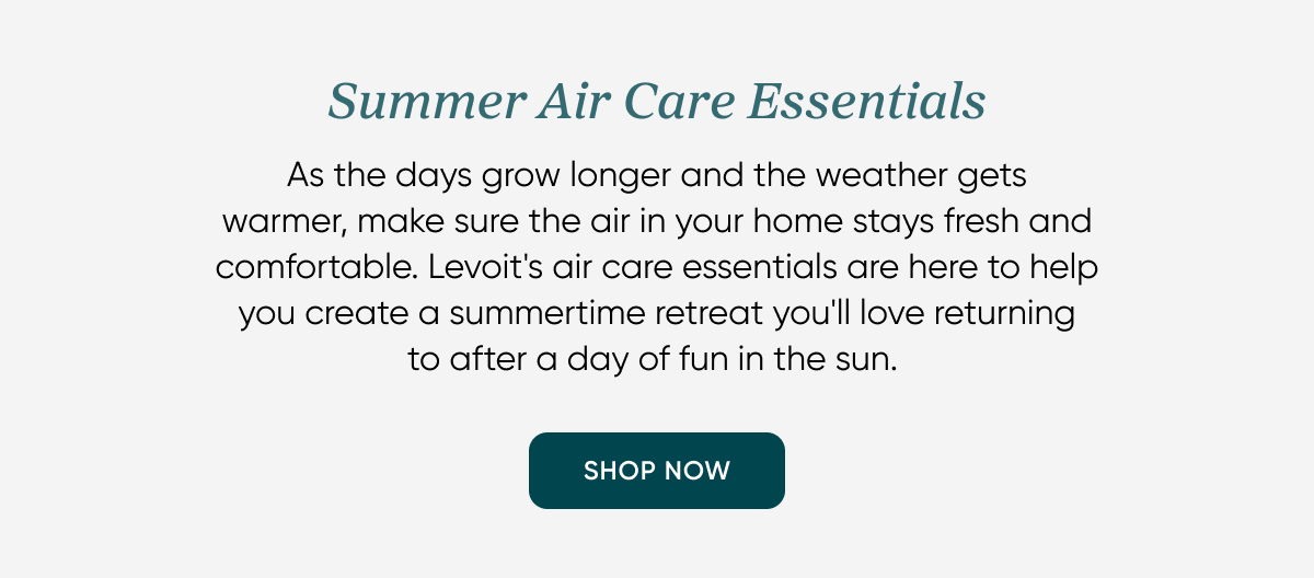 Summer Air Care Essentials