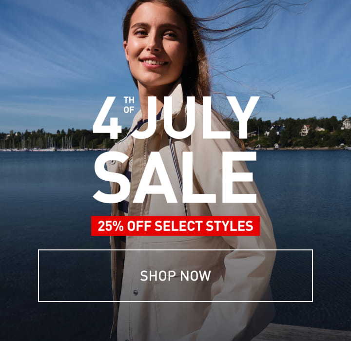 4th July Sale - 25% off select styles - Shop now