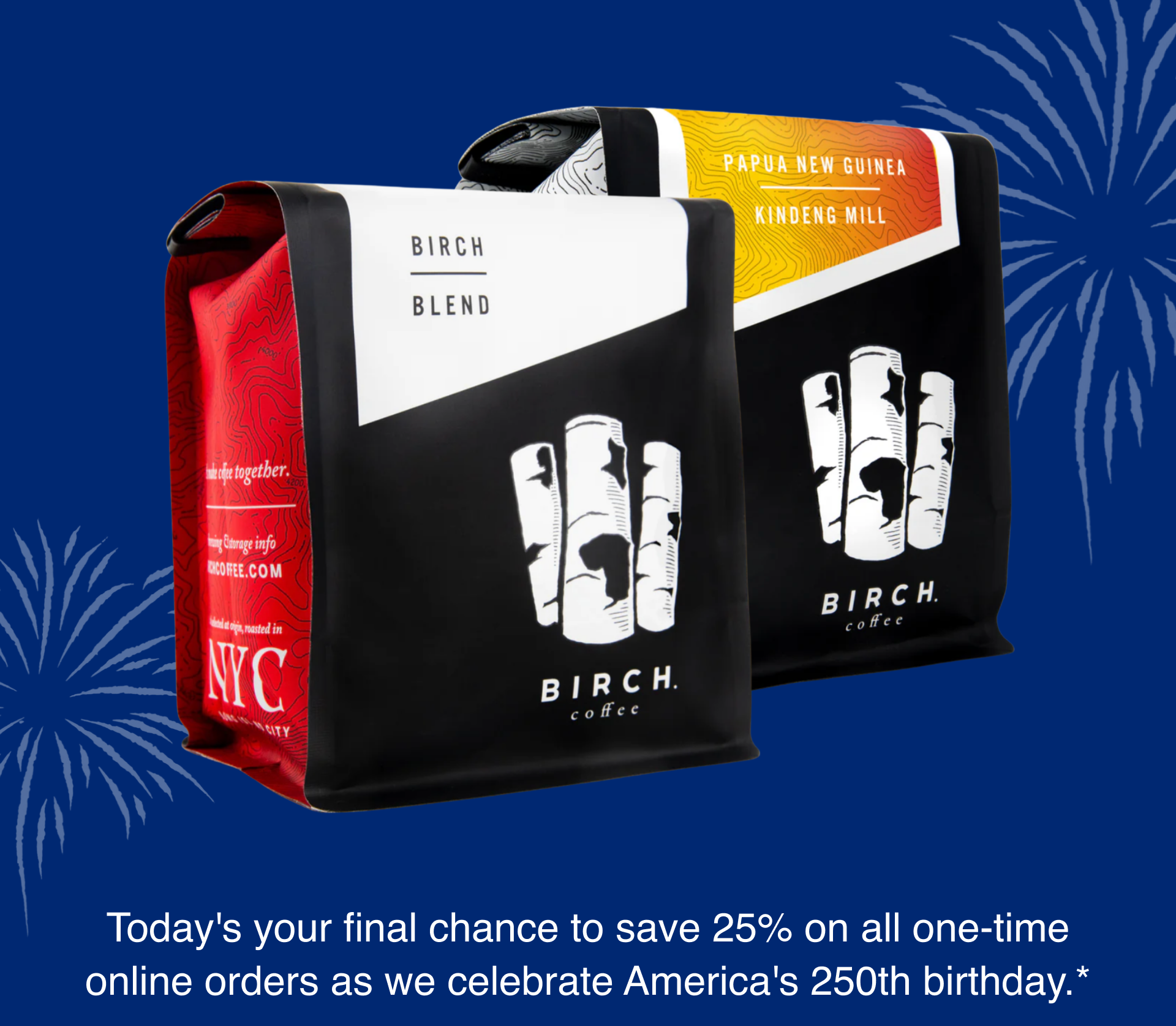 HAPPY 4TH HERE'S 25% OFF