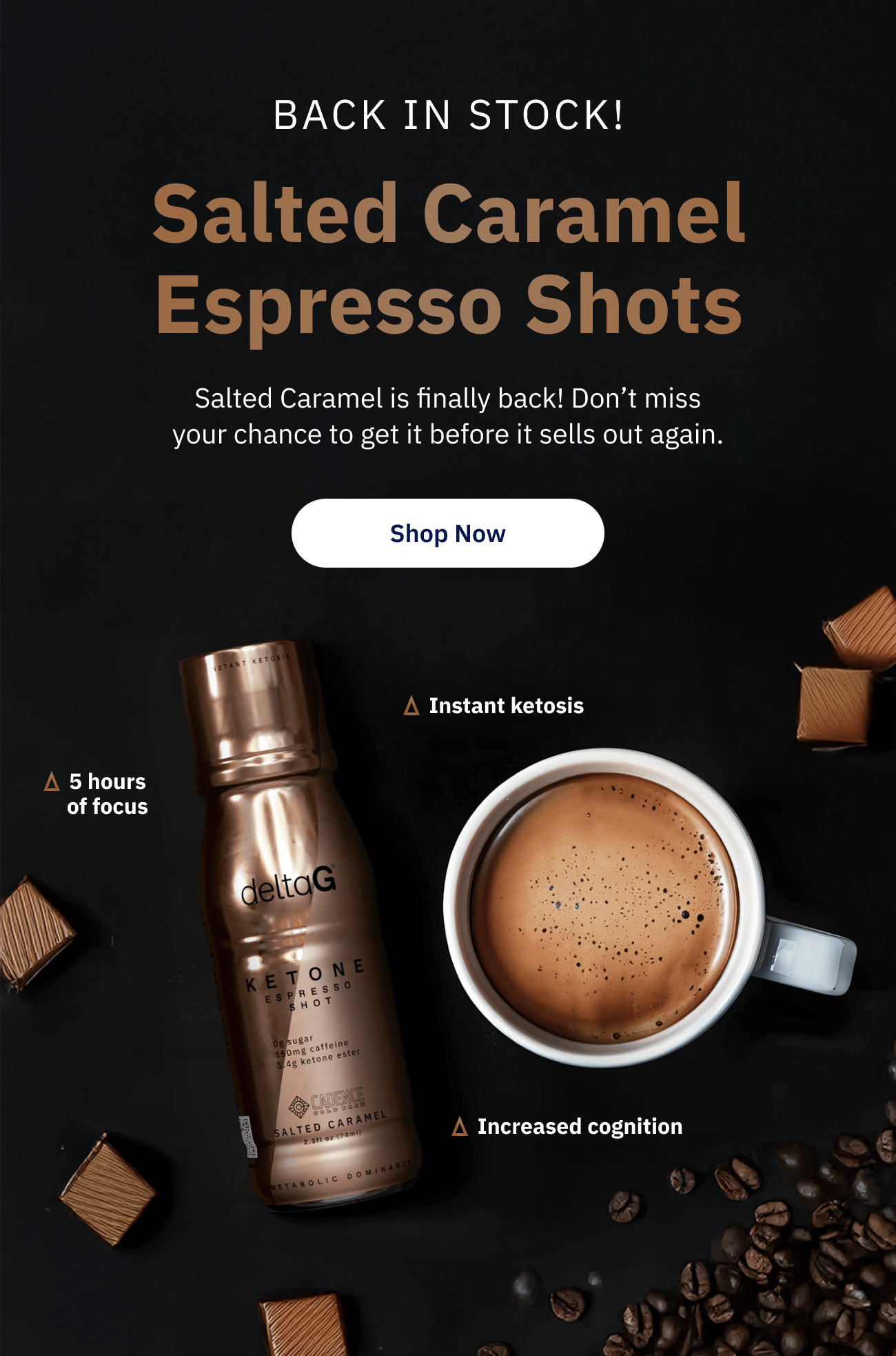 deltaG salted caramel | Shop Now