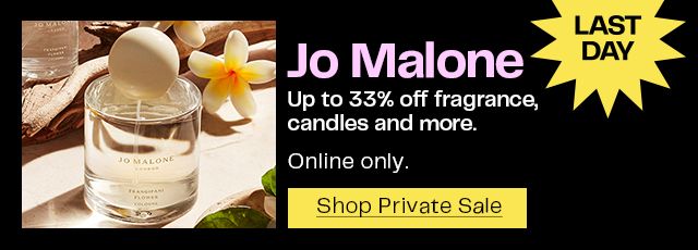 Jo Malone Shop Private Sale
