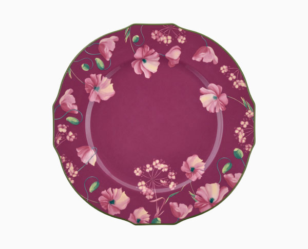 SEGNAPOSTO MALVA Ginori1735