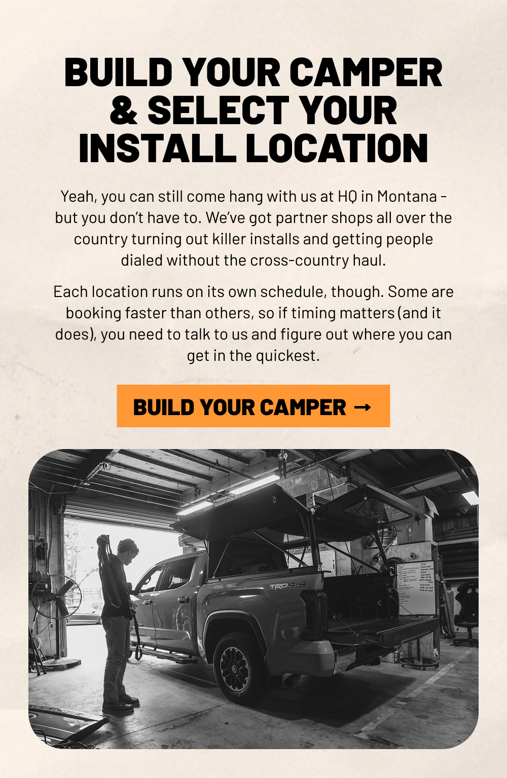 choose the right camper for your adventures