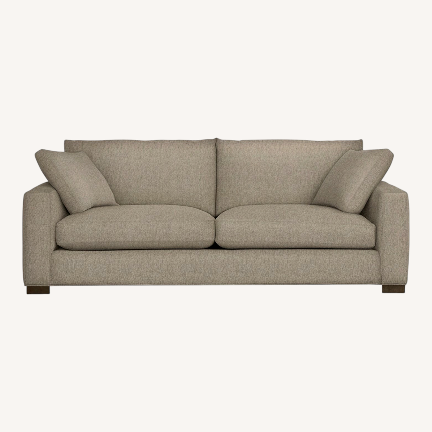 Image of Metro Two-cushion Sofa In Tatum Fabric