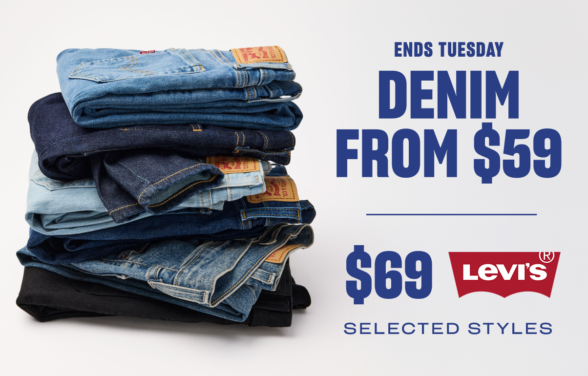 DENIM FROM $59
