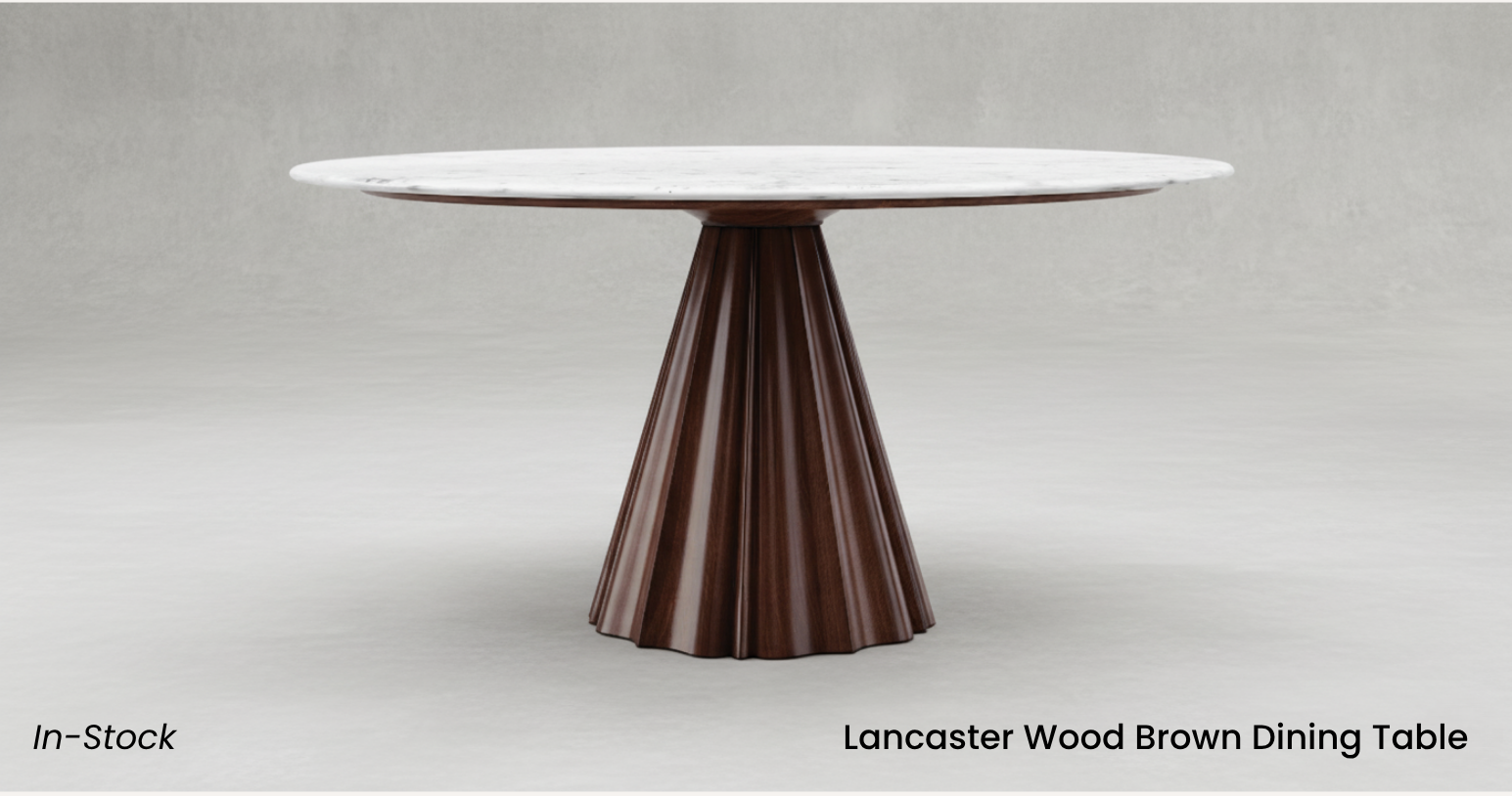 Lancaster Wood Brown Dining Table