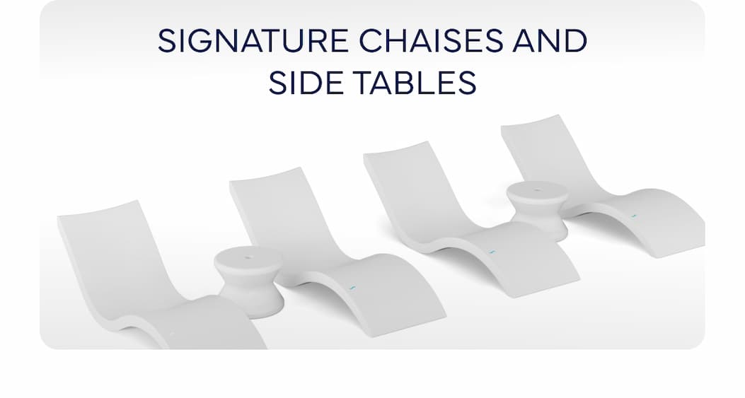 Signature Chaises And Side Tables