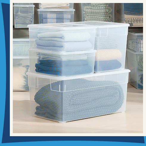 Drop-Front Shoe Boxes, Weathertight Totes, & Our Box Collection