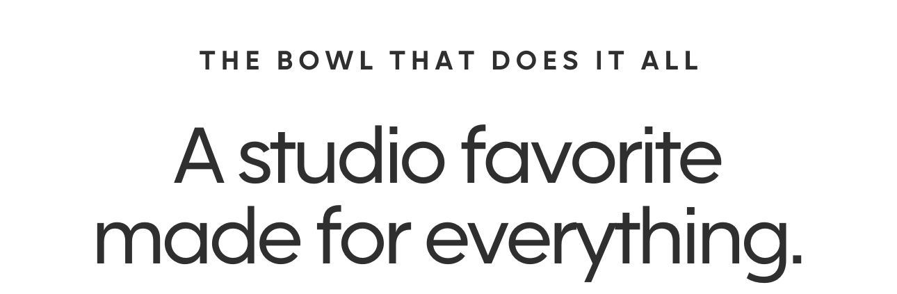 Portland Pasta Bowl