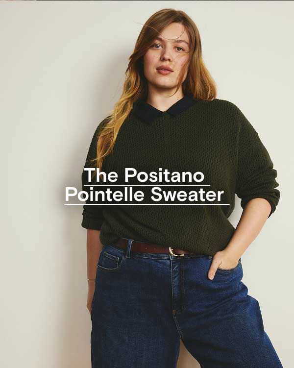 Positano Pointelle Sweater