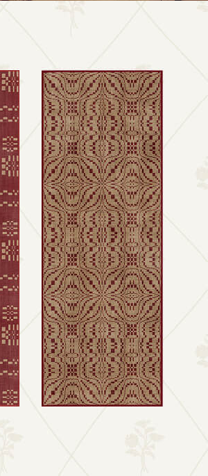 Hearthstone Natural & Amber Rug