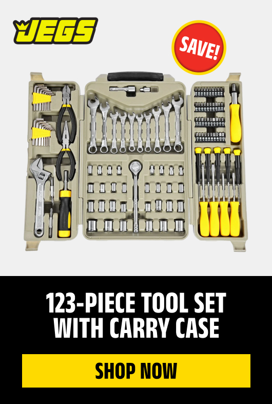 123-Piece Tool Set with Carry Case
