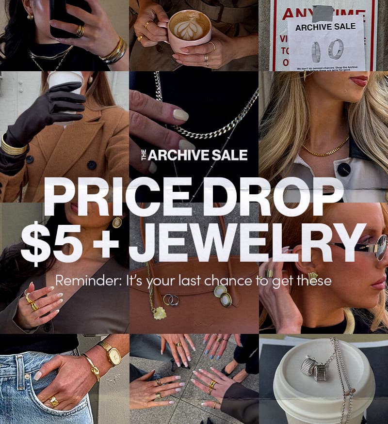 The Archive Sale, Price Drop $5+ Jewelry 