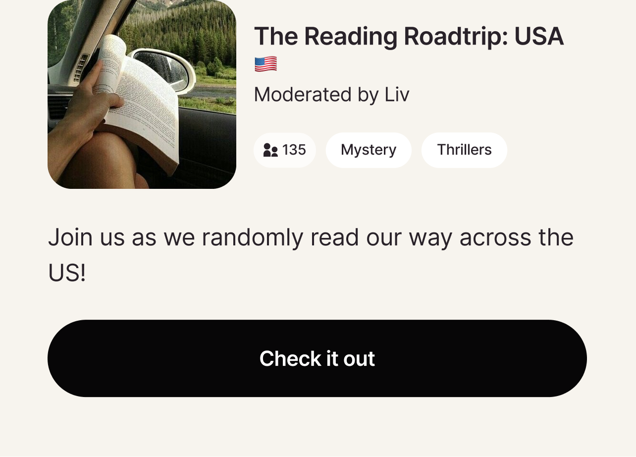 The Reading Roadtrip: USA
