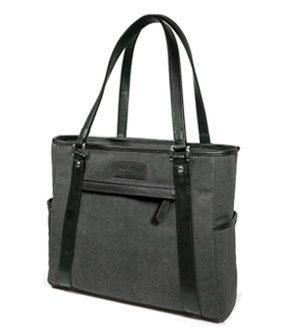 Graphite Nylon Briefcase 16″ PC/17″ Mac