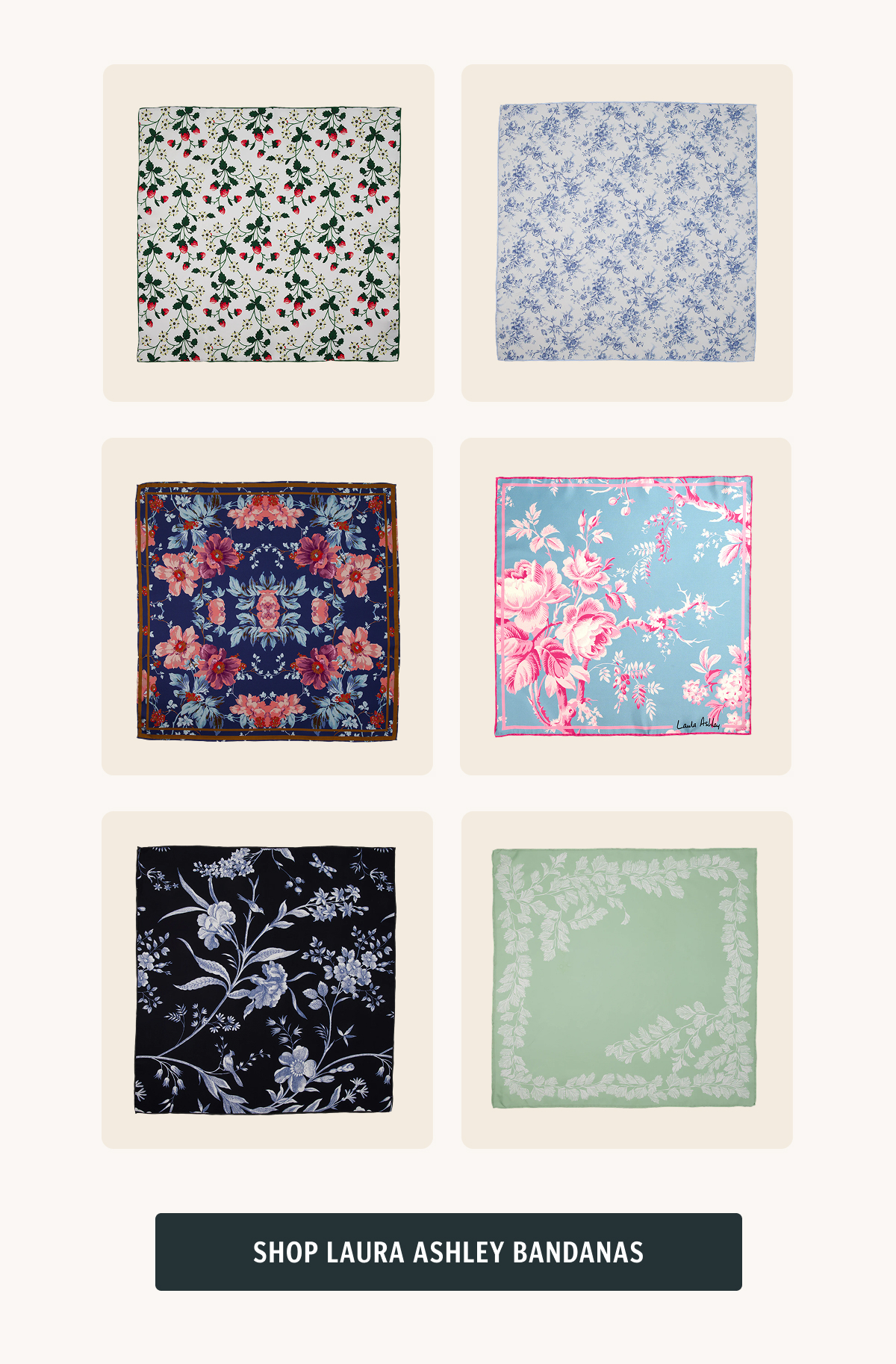 Shop Laura Ashley Bandanas