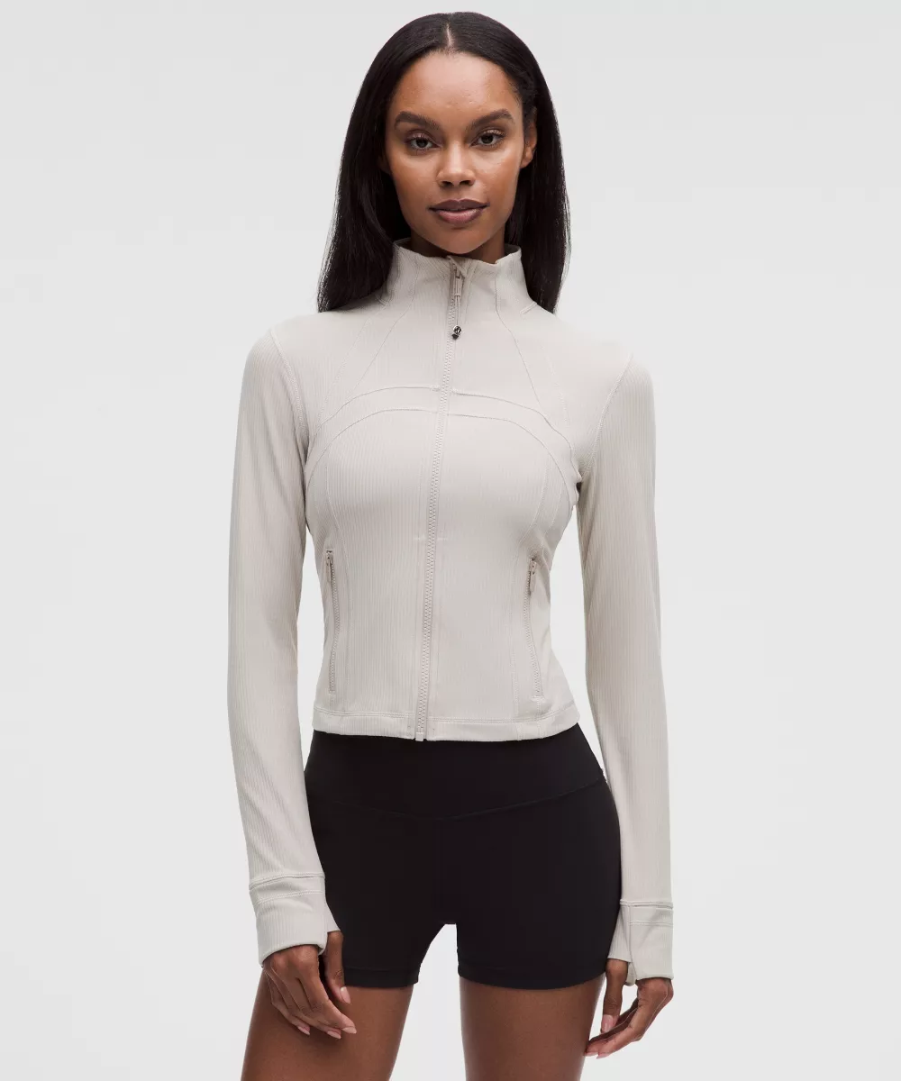 Define Cropped Jacket
Ribbed Nulu