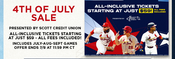 4th of July Sale