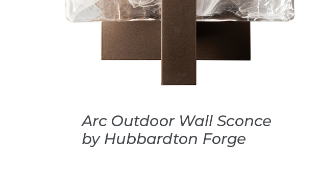 Arc Outdoor Wall Sconce By Hubbardton Forge