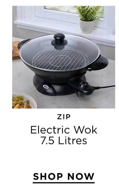 ZIP	Electric Wok 7.5 Litres
