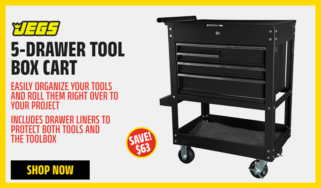 5-Drawer Tool Box Cart