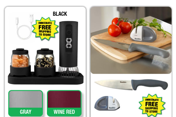 Interchangeable Spice Grinder - ONLY $6.99 After Rebate*!