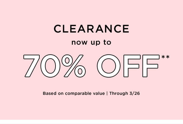 Up to 70% off