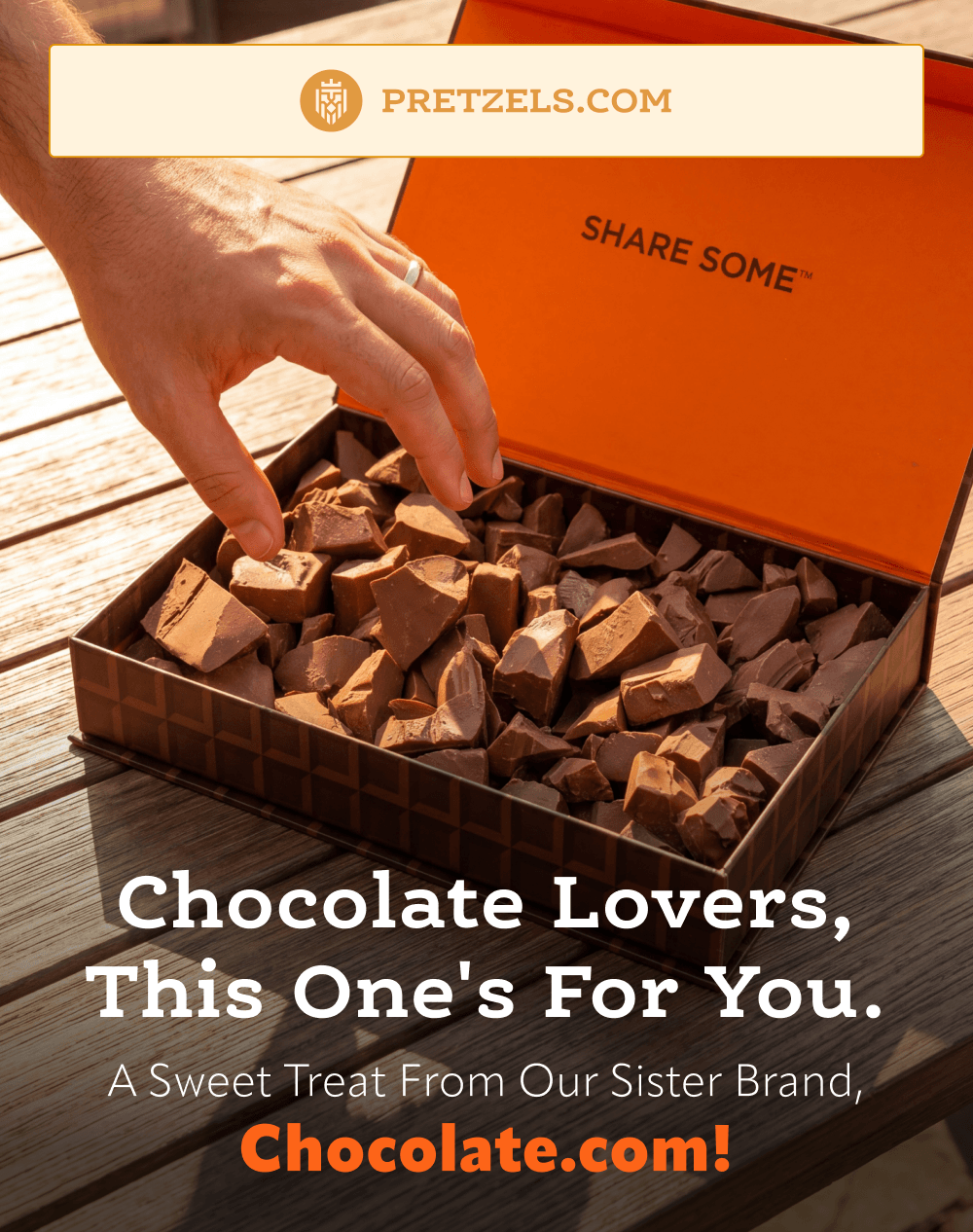 Chocolate lovers, this one's for you.