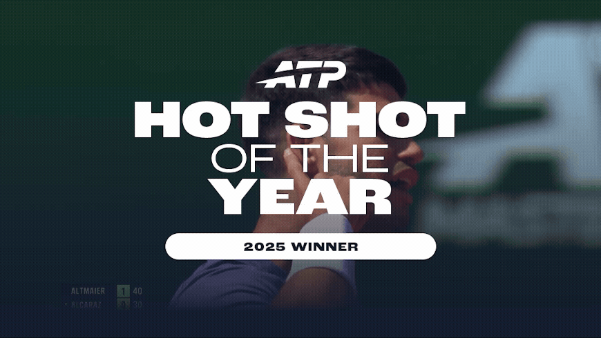 ATP Hot Shot of the Year | 2025 Winner