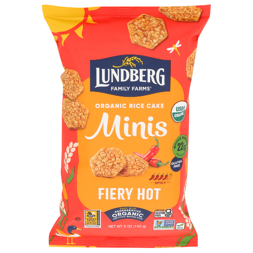 Lundberg Organic Firey Hot Mini Rice Cakes