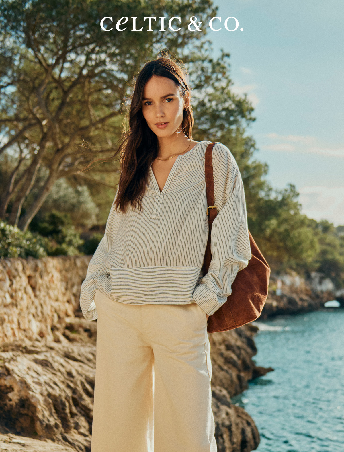 Notch Neck Swing Top