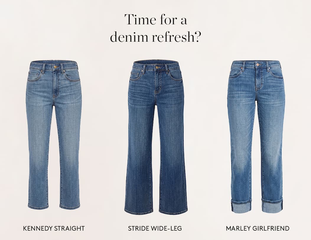 TIme for a denim refresh? 