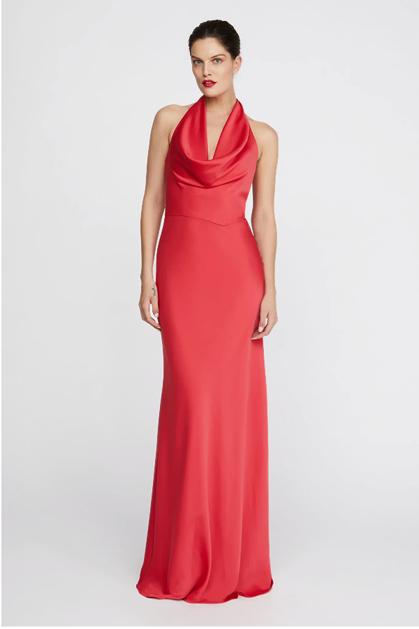 Marcheline Crepe Gown
