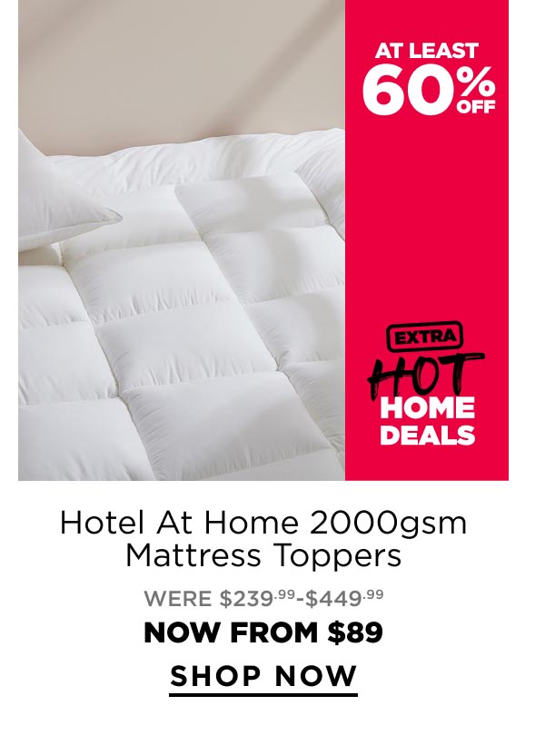 Hotel At Home	2000gsm Mattress Toppers